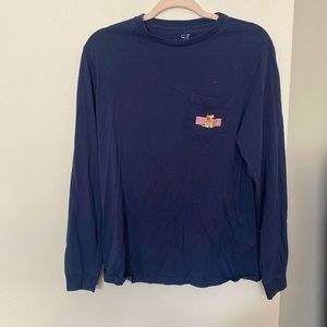 Vineyard Vines Navy Blue Long Sleeve